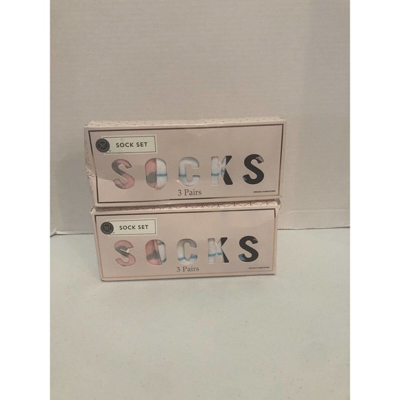 Modern Expressions Women’s Size 4-10 Ankle Sock Set 3 Pairs NEW Lot of 2 - Picture 3 of 6